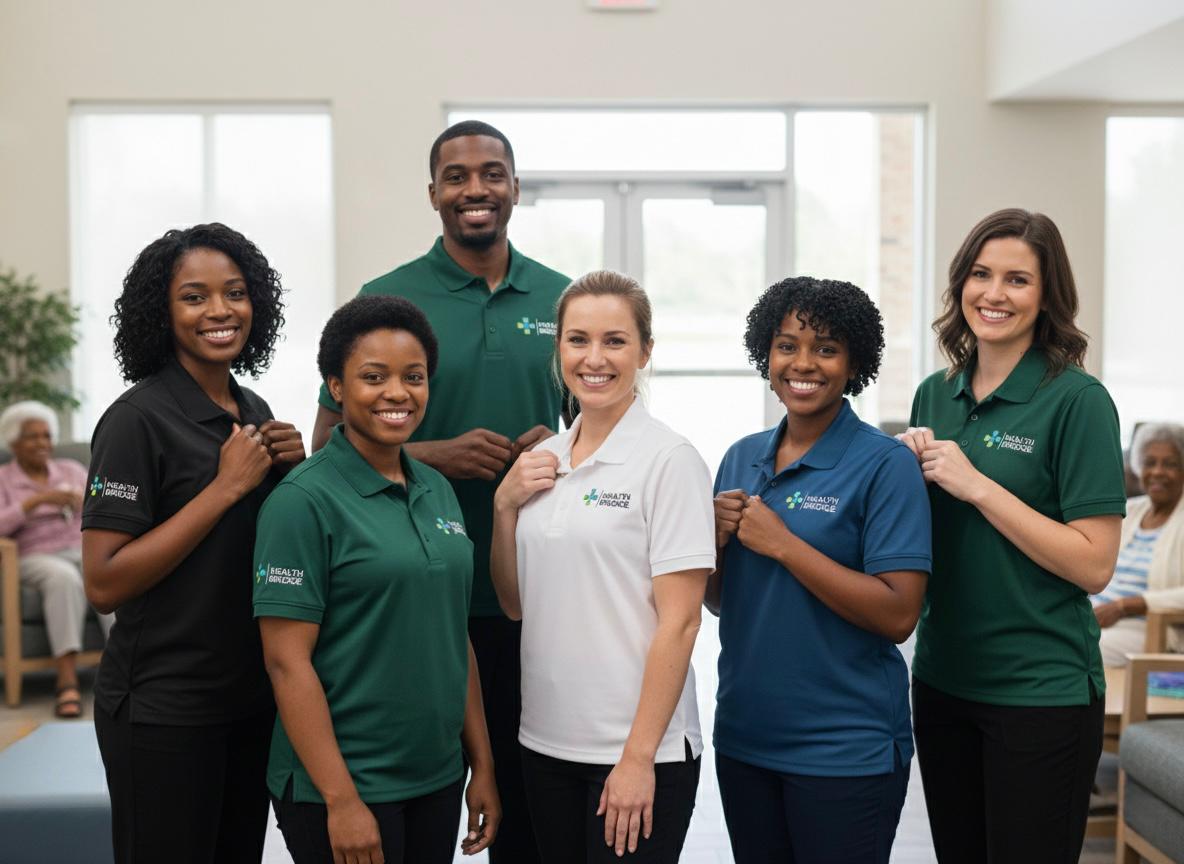 Health Bridge professional caregiving team